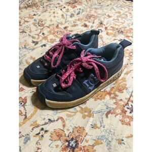 Vintage Y2K DC Lynx OG Women’s Blue Pink Skate Shoes 7.5 RARE